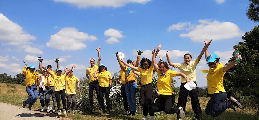 Gruppenfoto Volunteers