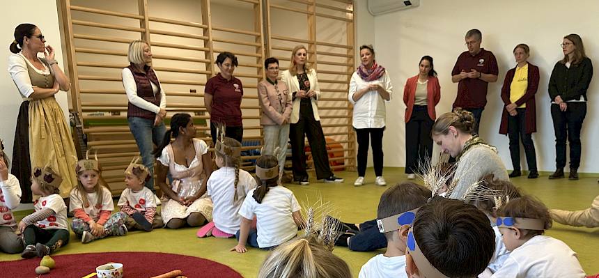 Kinder und Erwachsene