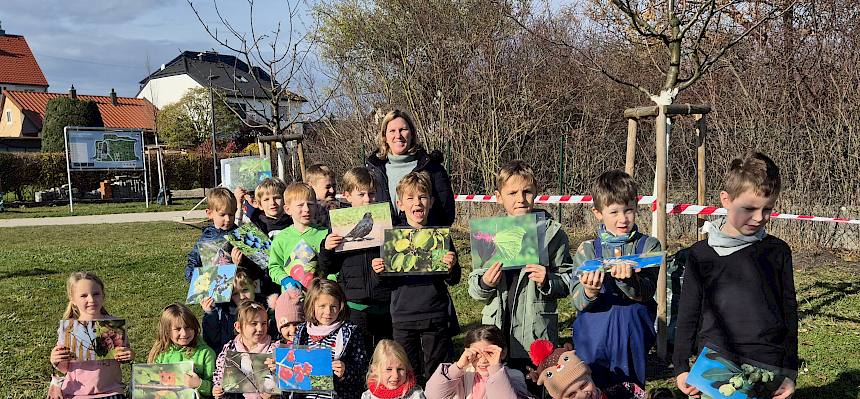 Gruppenfoto Schulklasse 1a