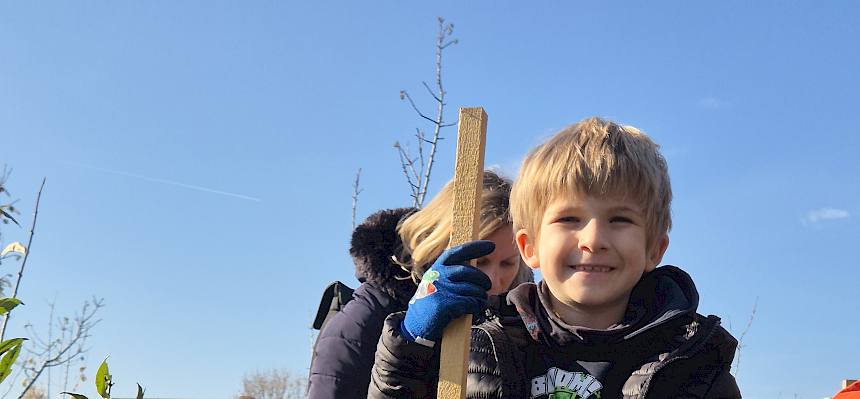 Schüler beim Changemaker-Projekt