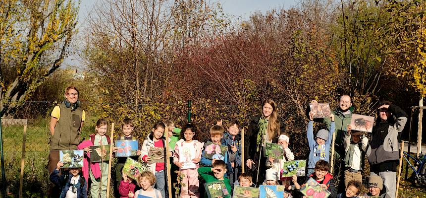 Gruppenfoto Schulklasse 1c