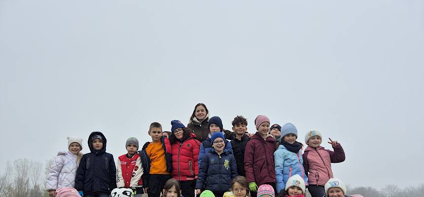 Gruppenfoto Schulklasse 2c