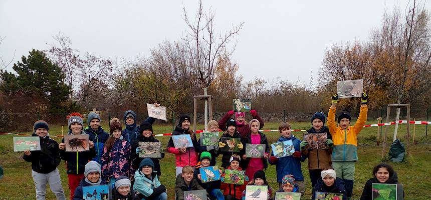 Gruppenfoto Schulklasse 4a