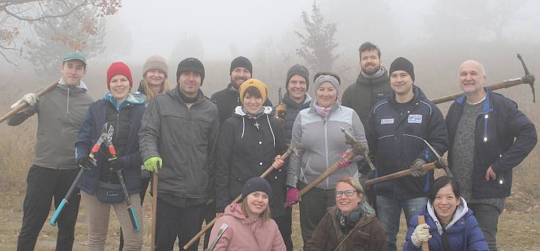 Gruppenfoto Allianz CSR-Einsatz
