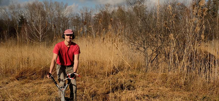 Mahd mit Balkenmäher