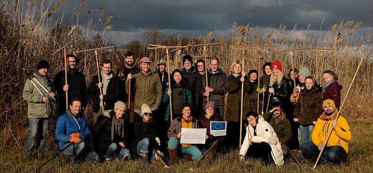 Gruppenfoto Volunteers Herrngras