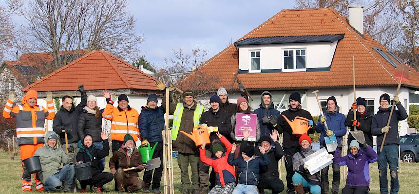 Gruppenfoto Freiwillige