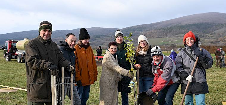Freiwillige Gruppenfoto