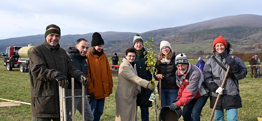 Freiwillige Gruppenfoto