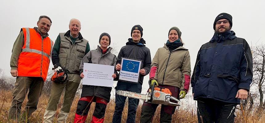Gruppenfoto Freiwillige