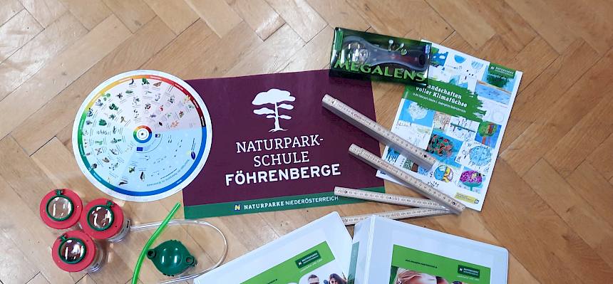 Geschenke vom Verein Naturparke Niederösterreich