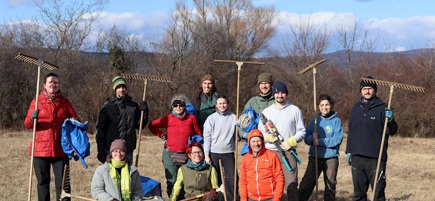 Gruppenfoto Freiwillige