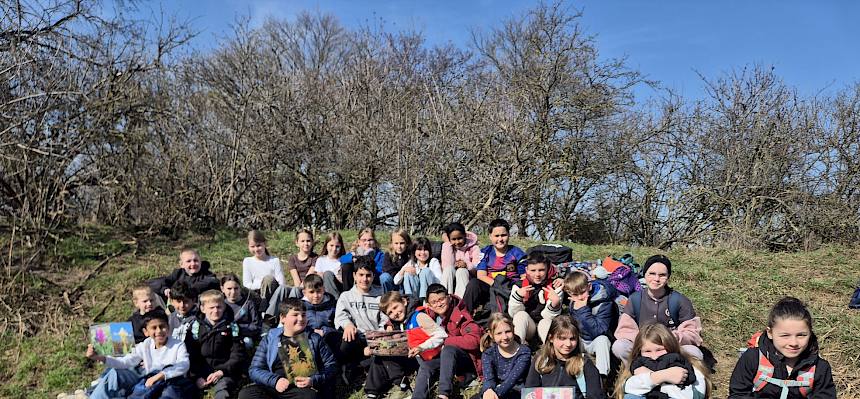 Klassenfoto GTVS Zehdengasse, 4c