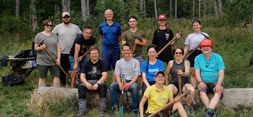 Gruppenfoto Allianz&amp;Biolog:innen