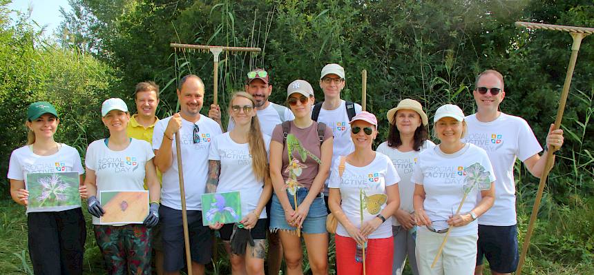 Gruppenfoto Volunteers