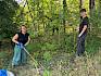 Volunteers mit Krampen