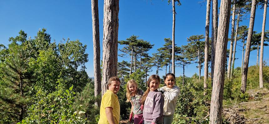 Naturvermittler mit Kindern
