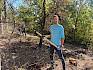 Volunteer mit Krampen
