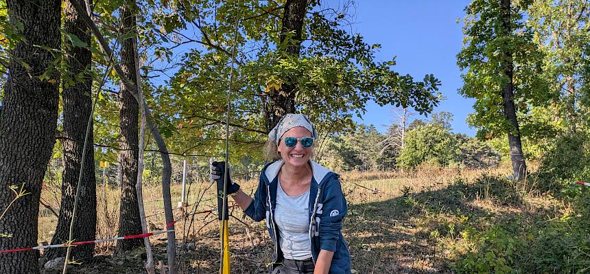Volunteer mit Treepopper